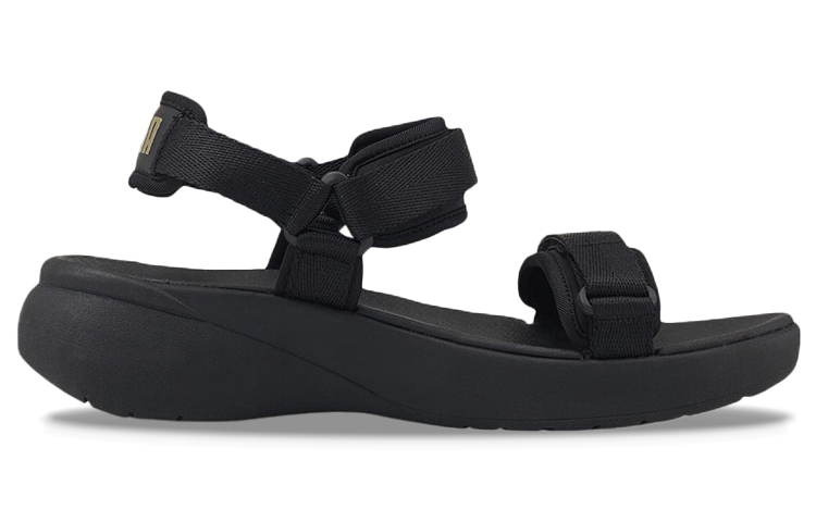 Order (W) Puma Sporty Vola Sandalen ''Zwart Team Goud'' 384132-01