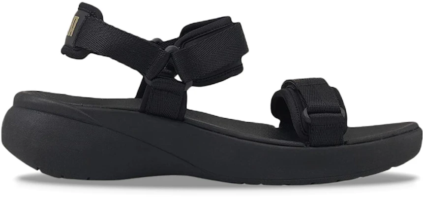 (W) Puma Sporty Vola Sandalen ''Zwart Team Goud'' 384132-01 Order (W) Puma Sporty Vola Sandalen ''Zwart Team Goud'' 384132-01