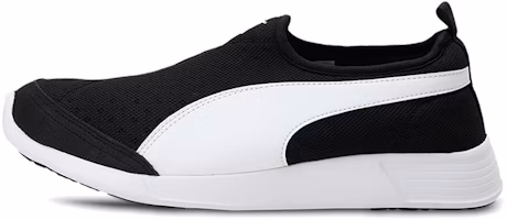 (Women) Puma St Trainer Evo Slip-on Dp Low Black/ 'White' 362154-06 (Women) Puma St Trainer Evo Slip-on Dp Low Black/ 'White' 362154-06