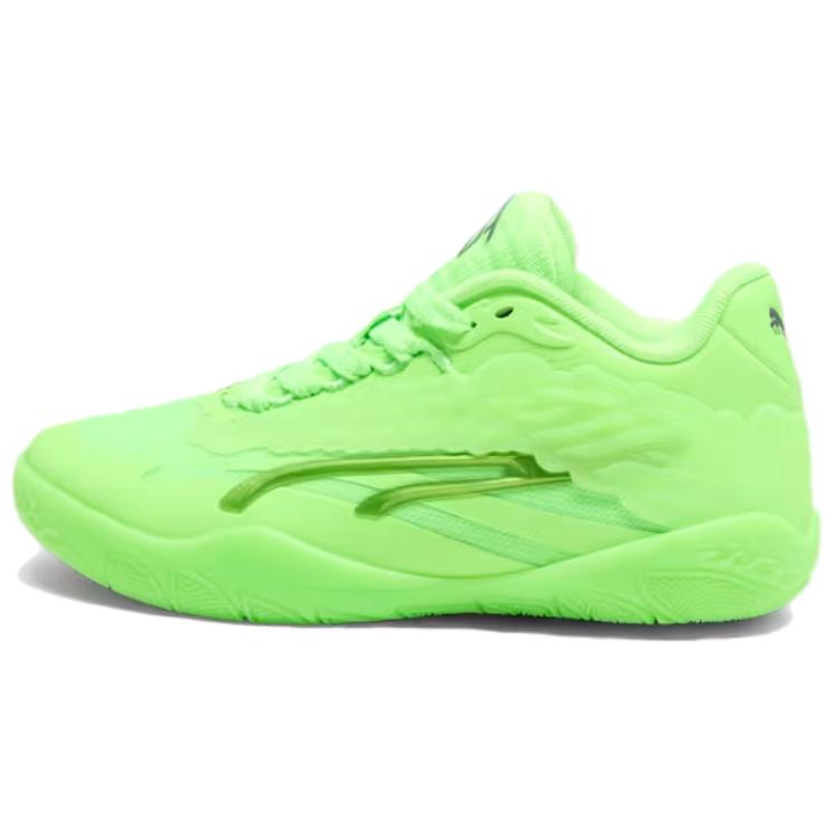 (Women) Puma Stewie 3 Low-Top Basketball Shoes Green - Comfortable & Non-Slip. 380068-09