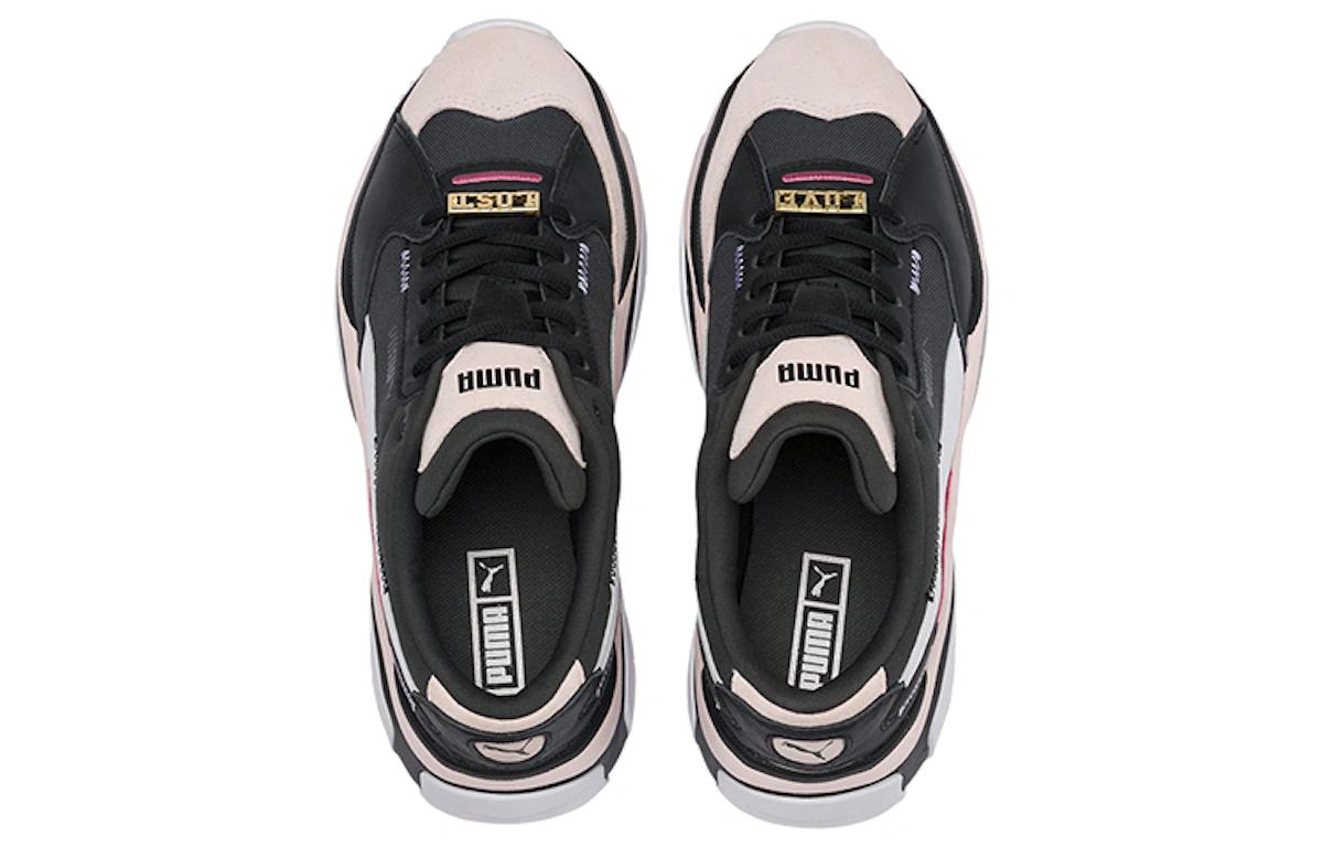 (Women) Puma Storm Anti-Valentine's Day Low-top Running Shoes Black/White