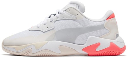 (Women) Puma Storm Plas Tech White/Pink 371642-02
