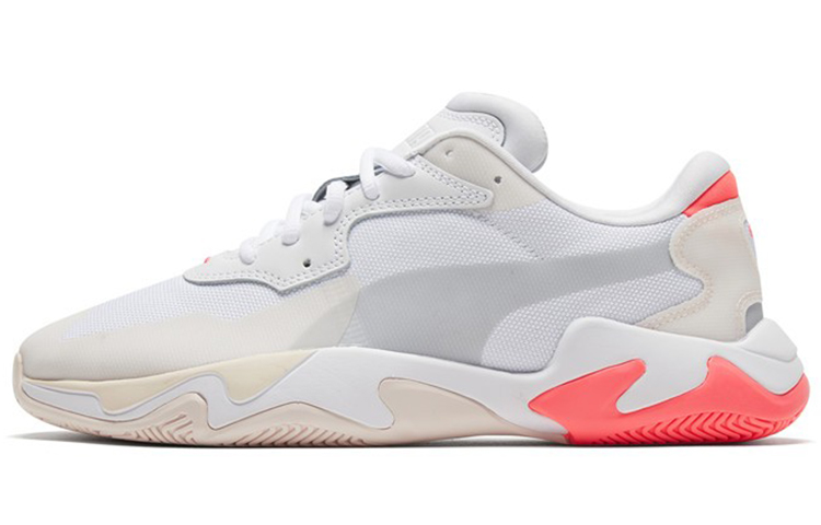 (Women) Puma Storm Plas Tech White/Pink 371642-02