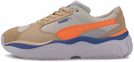 (Women) Puma Storm.Y Color Block 'Brown Orange' 371731-02 (Women) Puma Storm.Y Color Block 'Brown Orange' 371731-02
