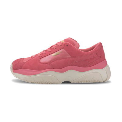 (W) Puma Storm.Y Soft Low-top Running Shoes Red