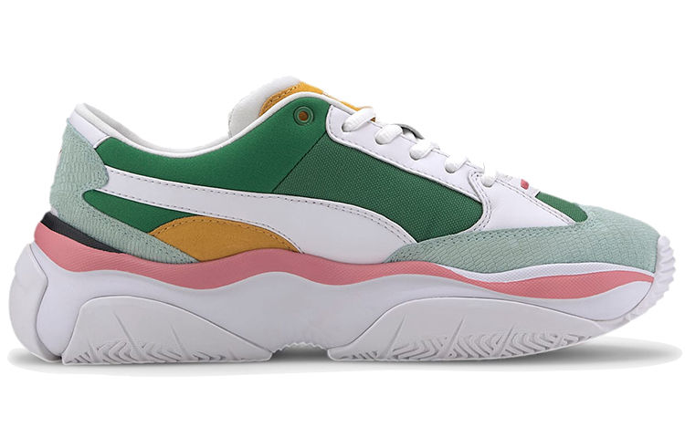 Order (W) Puma Storm.Y Color Block ''Blanc Vert'' 371731-01