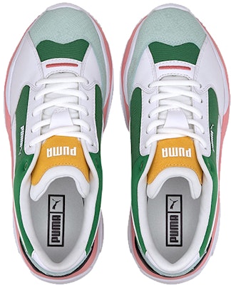 (W) Puma Storm.Y Blok Warna 'Putih Hijau' 371731-01 Lookbook (W) Puma Storm.Y Blok Warna 'Putih Hijau' 371731-01