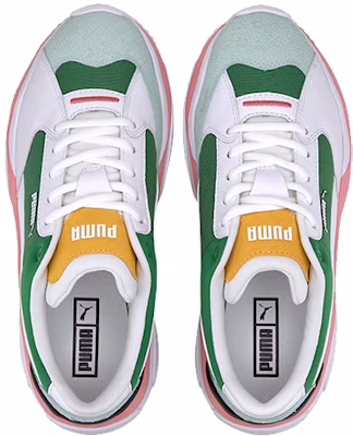 (W) Puma Storm.Y Color Block ''Blanc Vert'' 371731-01 Lookbook (W) Puma Storm.Y Color Block ''Blanc Vert'' 371731-01