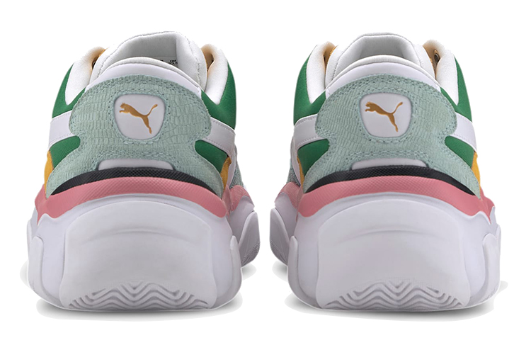 Shop (W) Puma Storm.Y Color Block ''Blanc Vert'' 371731-01