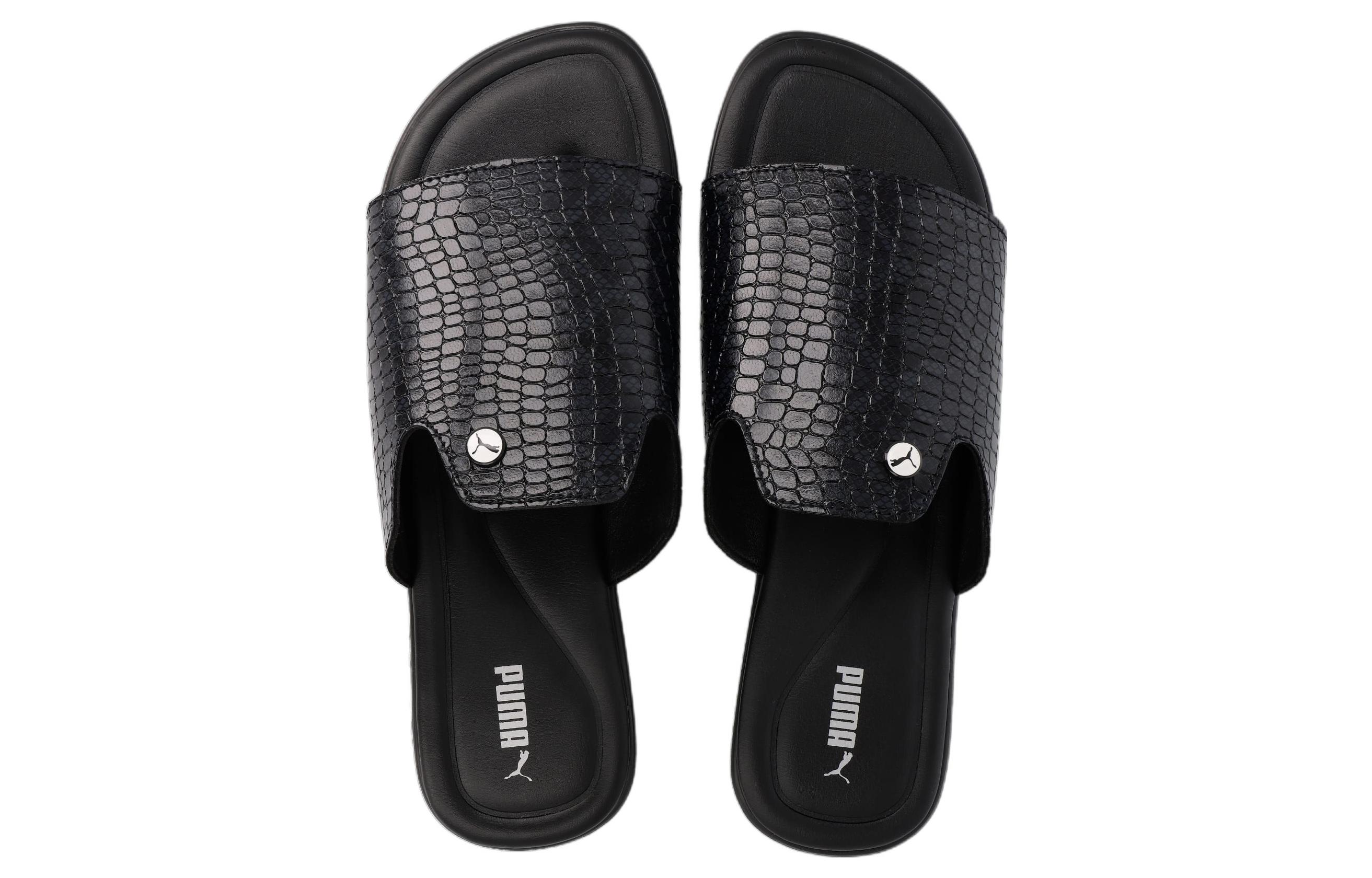 Shop (W) Puma Streetcat Slipper ''Noir'' 382306-01