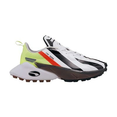 (W) Puma STRKR 'White Black Fizzy Yellow'