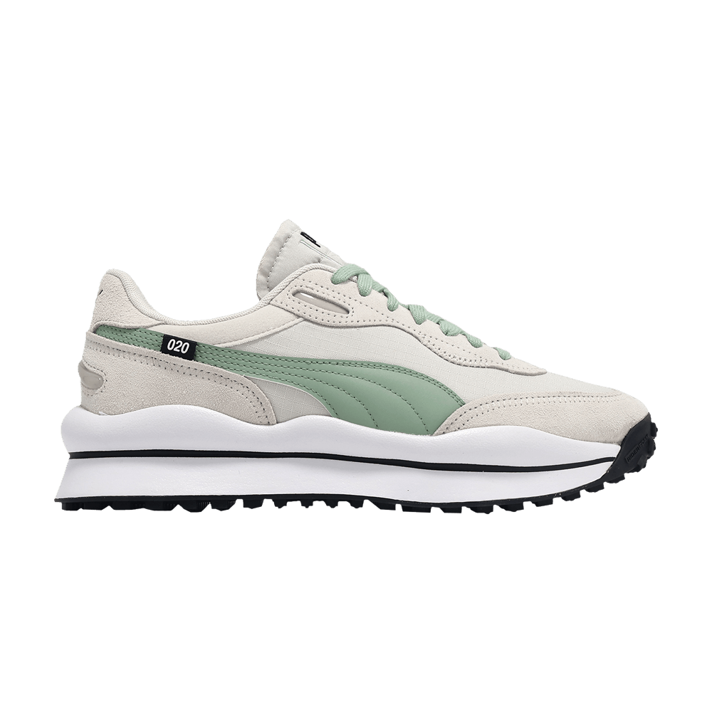 (Women) Puma Style Rider SD &#x27;Grey Green&#x27; 374588-06