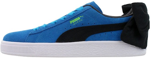(Women) Puma Suede 'Bow - Platinum Blue' 367453-01 (Women) Puma Suede 'Bow - Platinum Blue' 367453-01