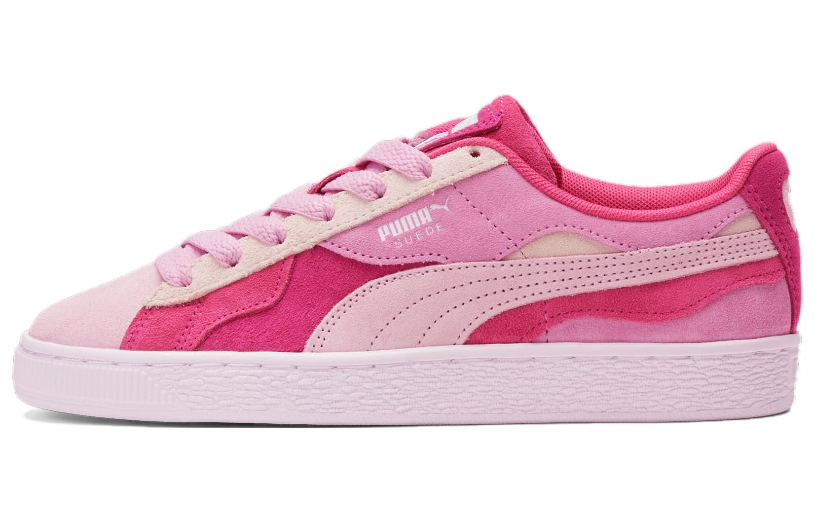 (W) Puma Suede 'Camo Wave Pink'