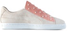 Order (W) Puma Suede Crush Perlas Zapatillas Casual Khaki/Rosa/Blanco 370380-02