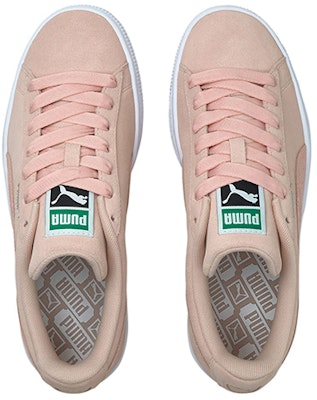 彪馬 Suede Iri Wild 耐磨防滑 低筒休閒板鞋 女款 粉白 Lookbook 彪馬 Suede Iri Wild 耐磨防滑 低筒休閒板鞋 女款 粉白