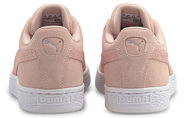 Shop 彪馬 Suede Iri Wild 耐磨防滑 低筒休閒板鞋 女款 粉白