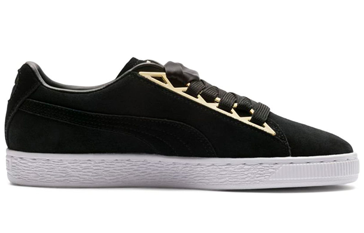Order (W) Puma Suede 'Jewel Metallic' Emas Perhiasan 366725-01