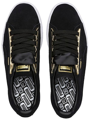 (W) Puma Suede 'Jewel Metallic' Emas Perhiasan 366725-01 Shop (W) Puma Suede 'Jewel Metallic' Emas Perhiasan 366725-01