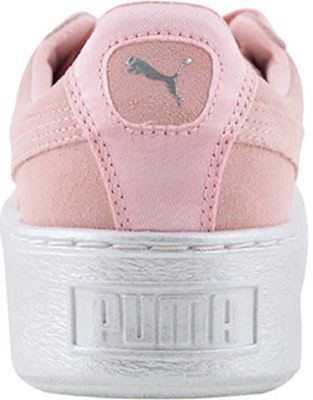 (W) Puma Suede Platform Satin Merah Jambu/Putih 366106-02 Shop (W) Puma Suede Platform Satin Merah Jambu/Putih 366106-02