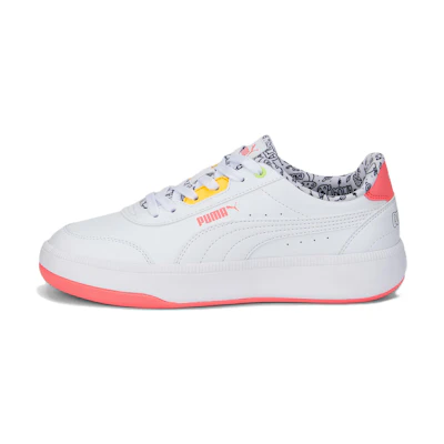 (W) Puma Suede 'Tori Me Happy White Pink'