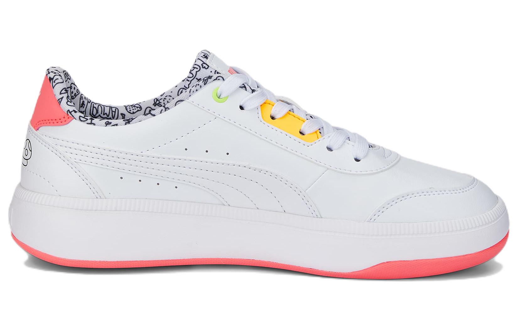 (W) Puma Suede 'Tori Me Happy White Pink' 圖 2