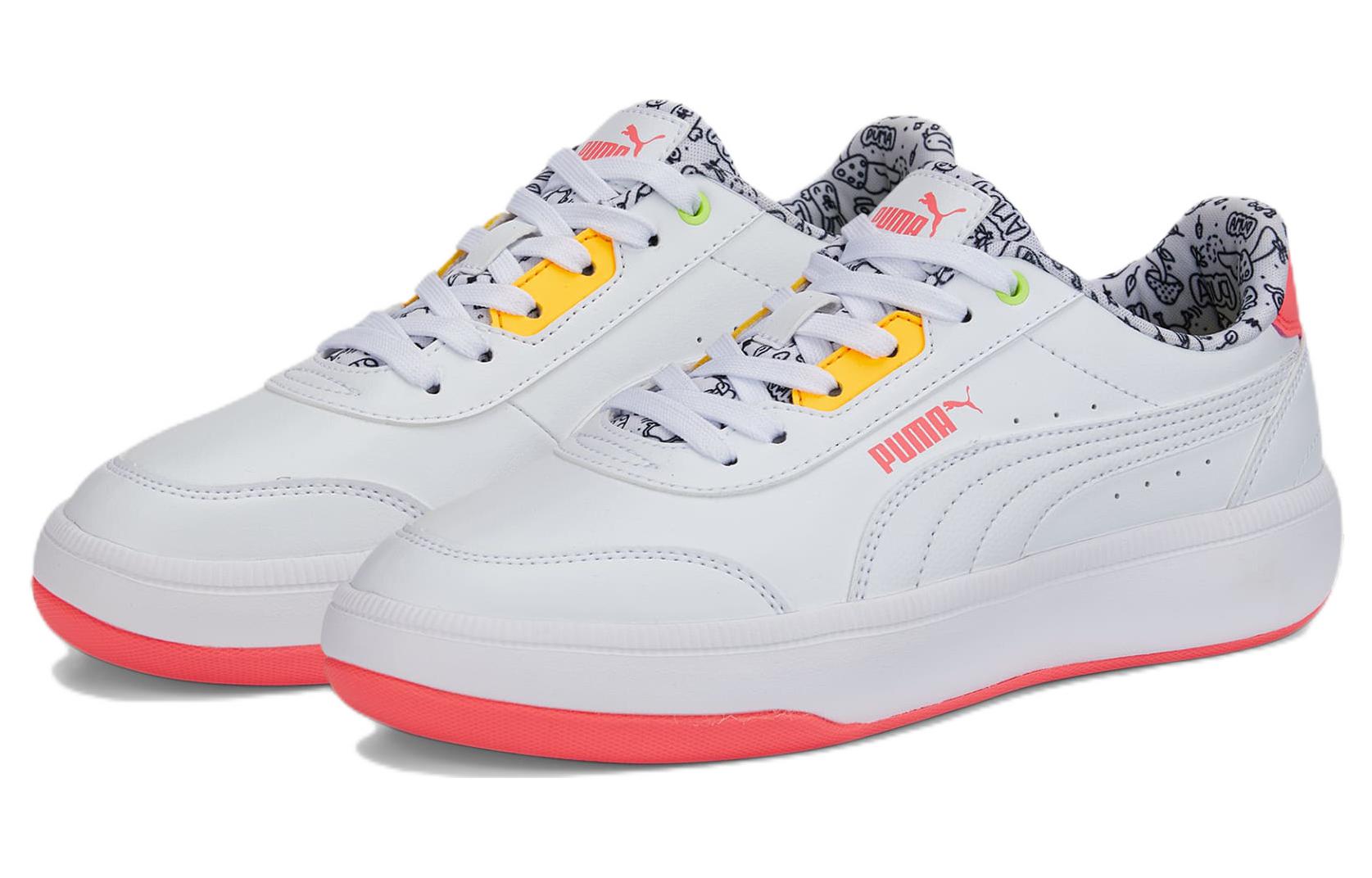 (W) Puma Suede 'Tori Me Happy White Pink' 圖 3