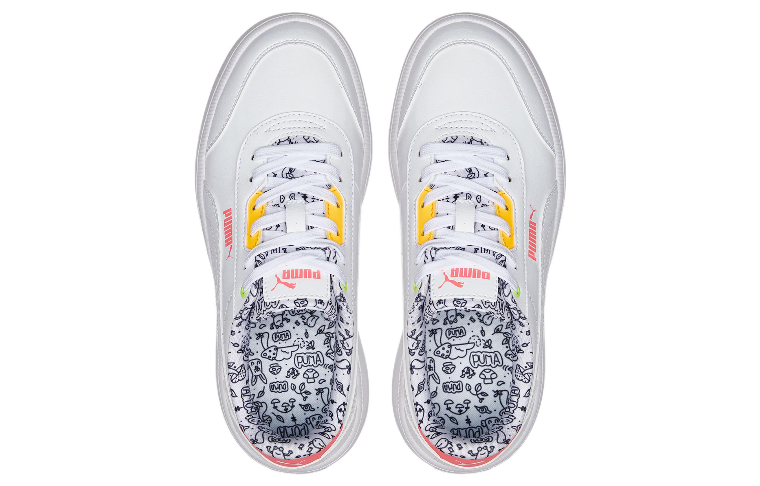 (W) Puma Suede 'Tori Me Happy White Pink' 圖 4