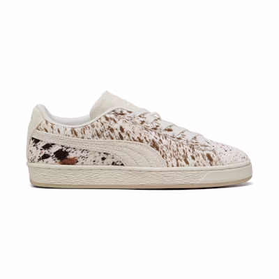 (W) Puma Suede Appaloosa Vapor Gray/Toasted Almond
