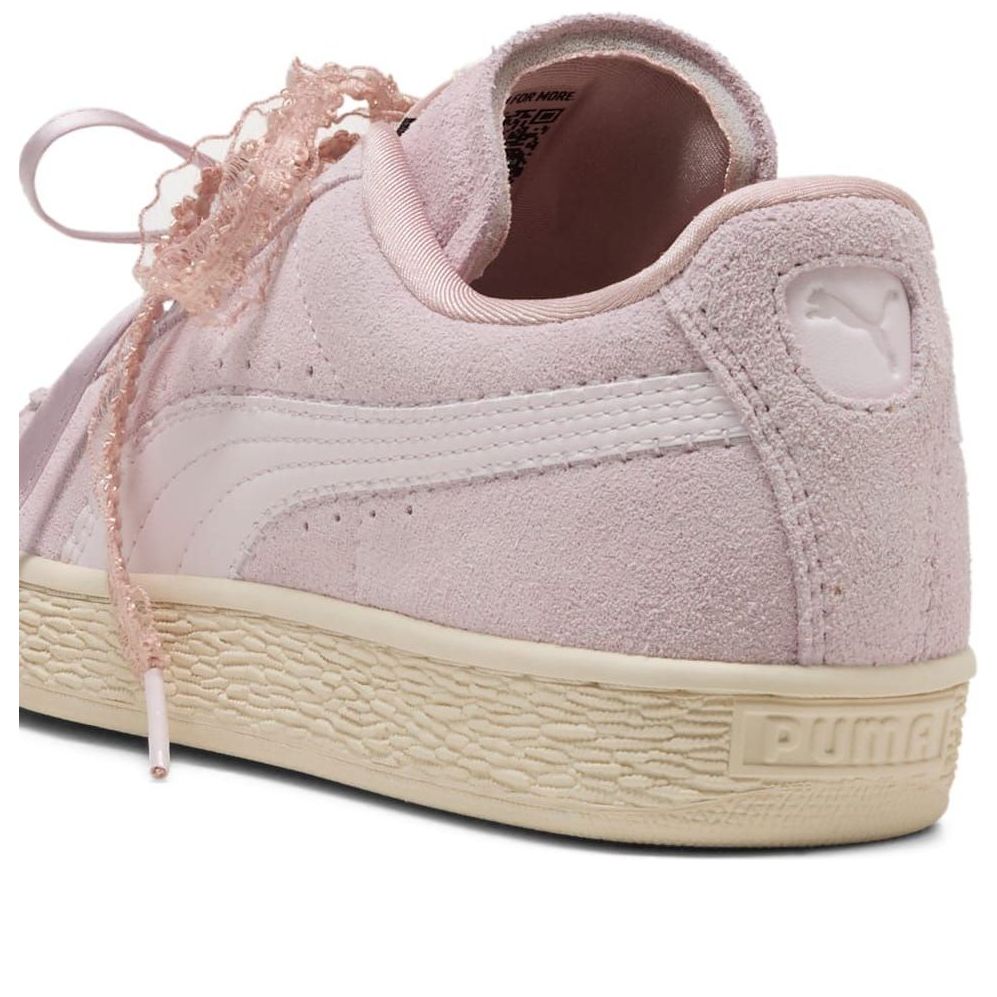 Shop (Women) Puma Suede Bloom 'Misty Pink Powder Pink' 408330-05