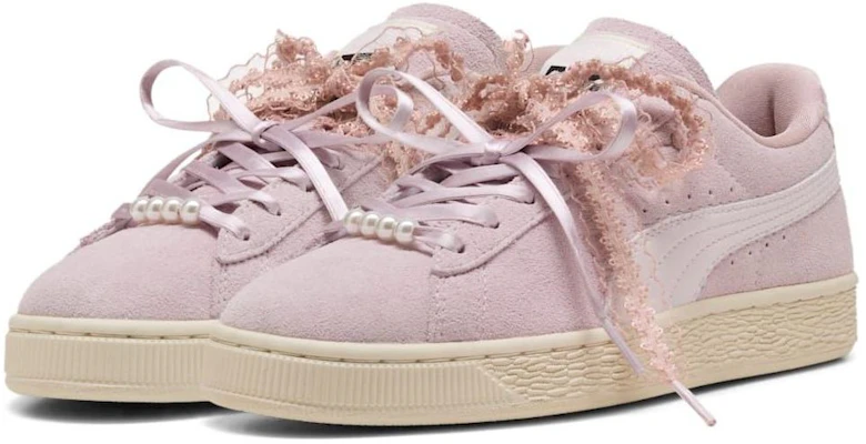 (Women) Puma Suede Bloom 'Misty Pink Powder Pink' 408330-05 Details for (Women) Puma Suede Bloom 'Misty Pink Powder Pink' 408330-05