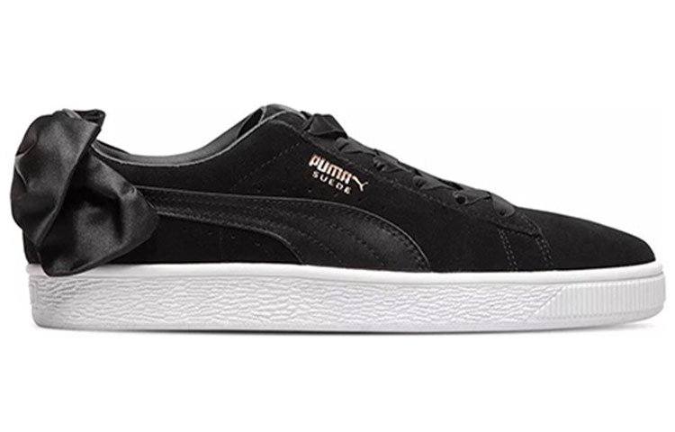 (W) Puma Suede Bow Wn'S Black 圖 2