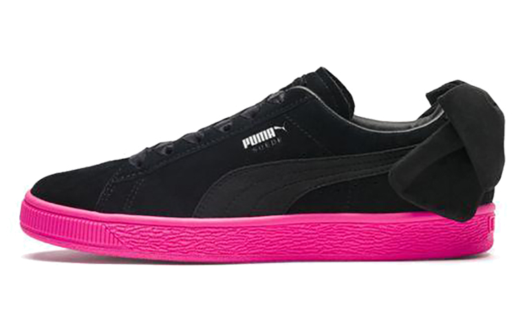 Buy (W) 彪马绒面蝴蝶结休闲鞋'黑粉' 367453-02