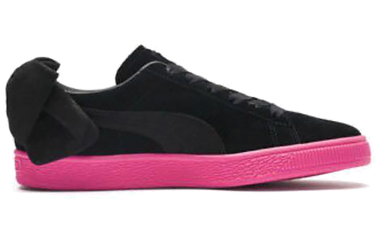 Order (W) 彪马绒面蝴蝶结休闲鞋'黑粉' 367453-02