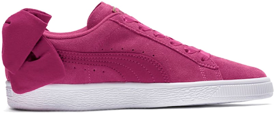 (W) Puma Suede Bow Merah Jambu/Ungu 366779-03 Order (W) Puma Suede Bow Merah Jambu/Ungu 366779-03