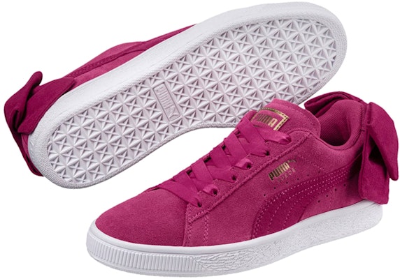 (W) Puma Suede Bow Merah Jambu/Ungu 366779-03 Purchase (W) Puma Suede Bow Merah Jambu/Ungu 366779-03