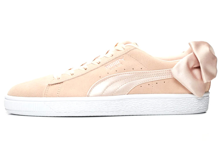 Buy (W) Puma Suede Bow 'Crema Marrón' 367609-01