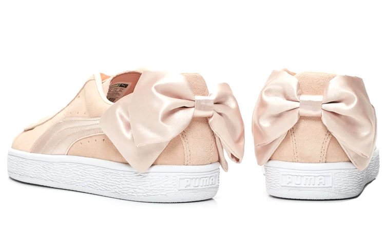 Lookbook (W) Puma Suede Bow 'Crema Marrón' 367609-01
