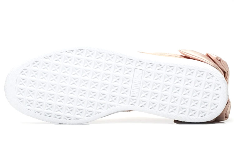 Shop (W) Puma Suede Bow 'Crema Marrón' 367609-01