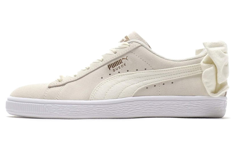 (W) Puma Suede Bow 'Whisper White'