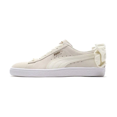 (W) Puma Suede Bow 'Whisper White'