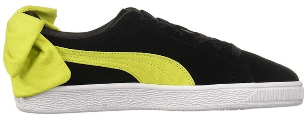 (W) プーマ スエード ボウ ブロック (黒) 367453-03 Order (W) プーマ スエード ボウ ブロック (黒) 367453-03