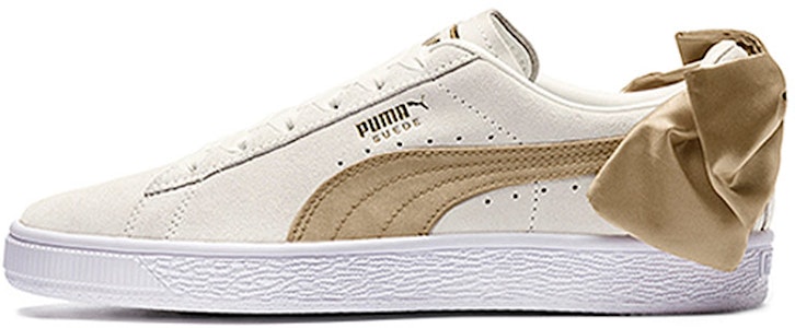 (W) Puma Suede Bow Varsity 'Pink Gold' Wanita 367732-03 Buy (W) Puma Suede Bow Varsity 'Pink Gold' Wanita 367732-03