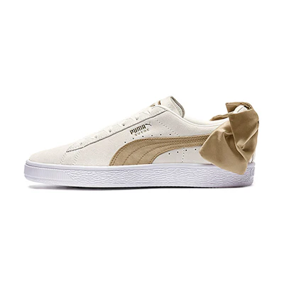 (W) Puma Suede Bow Varsity 'Pink Gold'