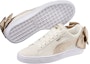 Lookbook (W) Puma Suede Bow Varsity 'Pink Gold' Wanita 367732-03