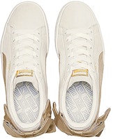 PUMA 麂皮蝴蝶結運動鞋 女款 金粉 Shop PUMA 麂皮蝴蝶結運動鞋 女款 金粉