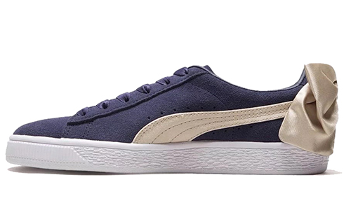 Order (W) 彪马 Suede Bow Varsity 'Peacoat' 运动鞋 367732-02