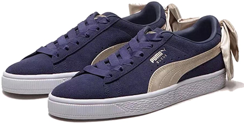 (Women) Puma Suede Bow Varsity 'Peacoat' 367732-02 Shop (Women) Puma Suede Bow Varsity 'Peacoat' 367732-02