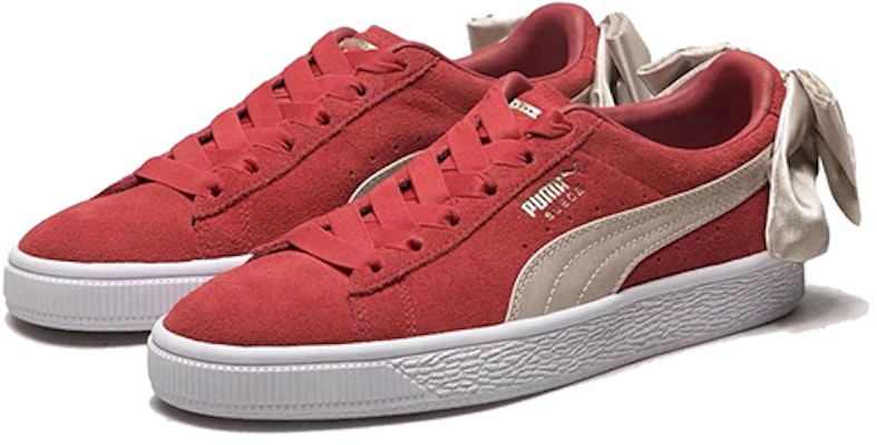 (Women) Puma Suede Bow Varsity 'Ribbon Red' 367732-01 Shop (Women) Puma Suede Bow Varsity 'Ribbon Red' 367732-01