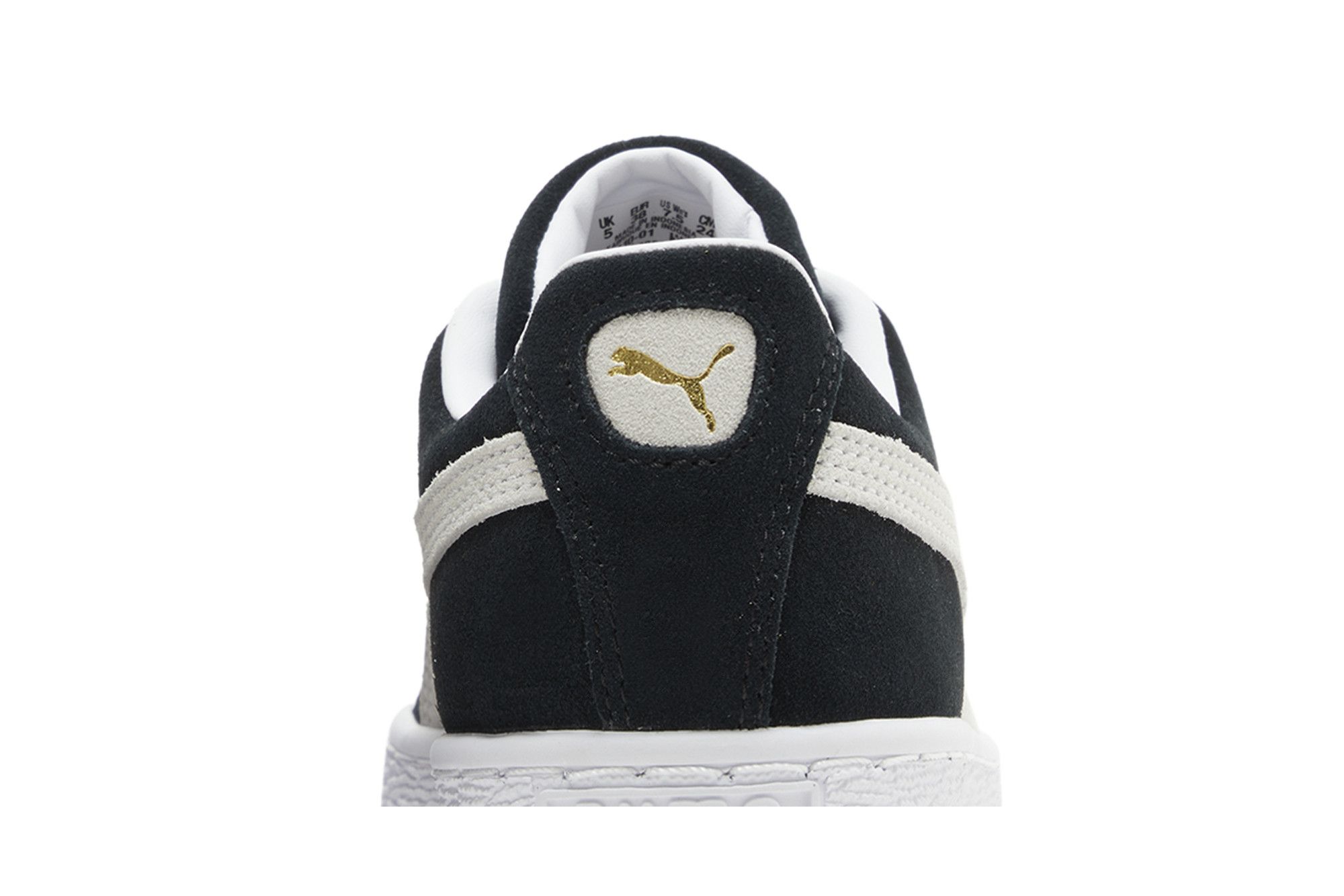Sizing (W) Puma Suede Classic 21 'Negro Blanco' 381410-01